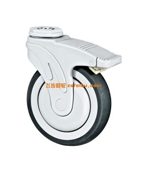 万向脚轮的“角度密码”:旋转轴垂直安装与360°灵活转向的工程哲学 万向脚轮的“角度密码”:旋转轴垂直安装与360°灵活转向的工程哲学